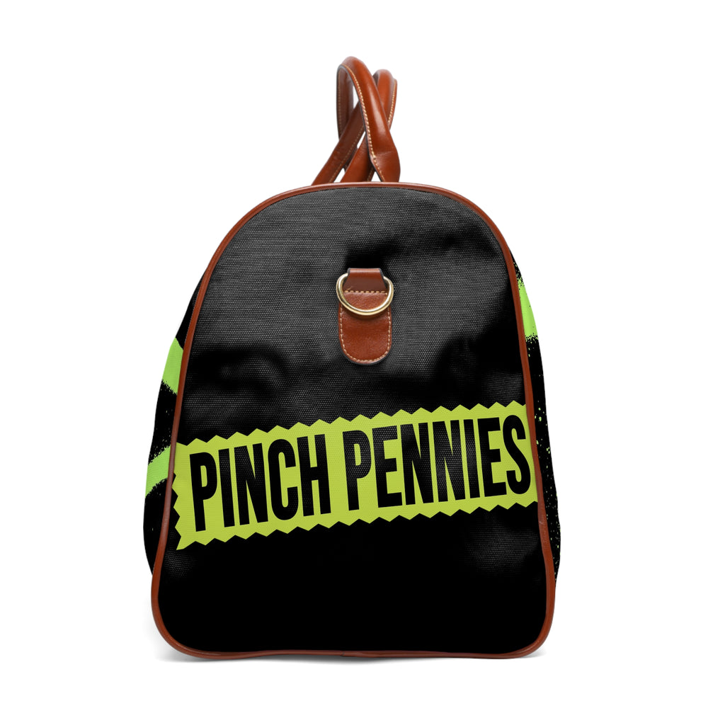 Neon Graffiti Waterproof Travel Bag
