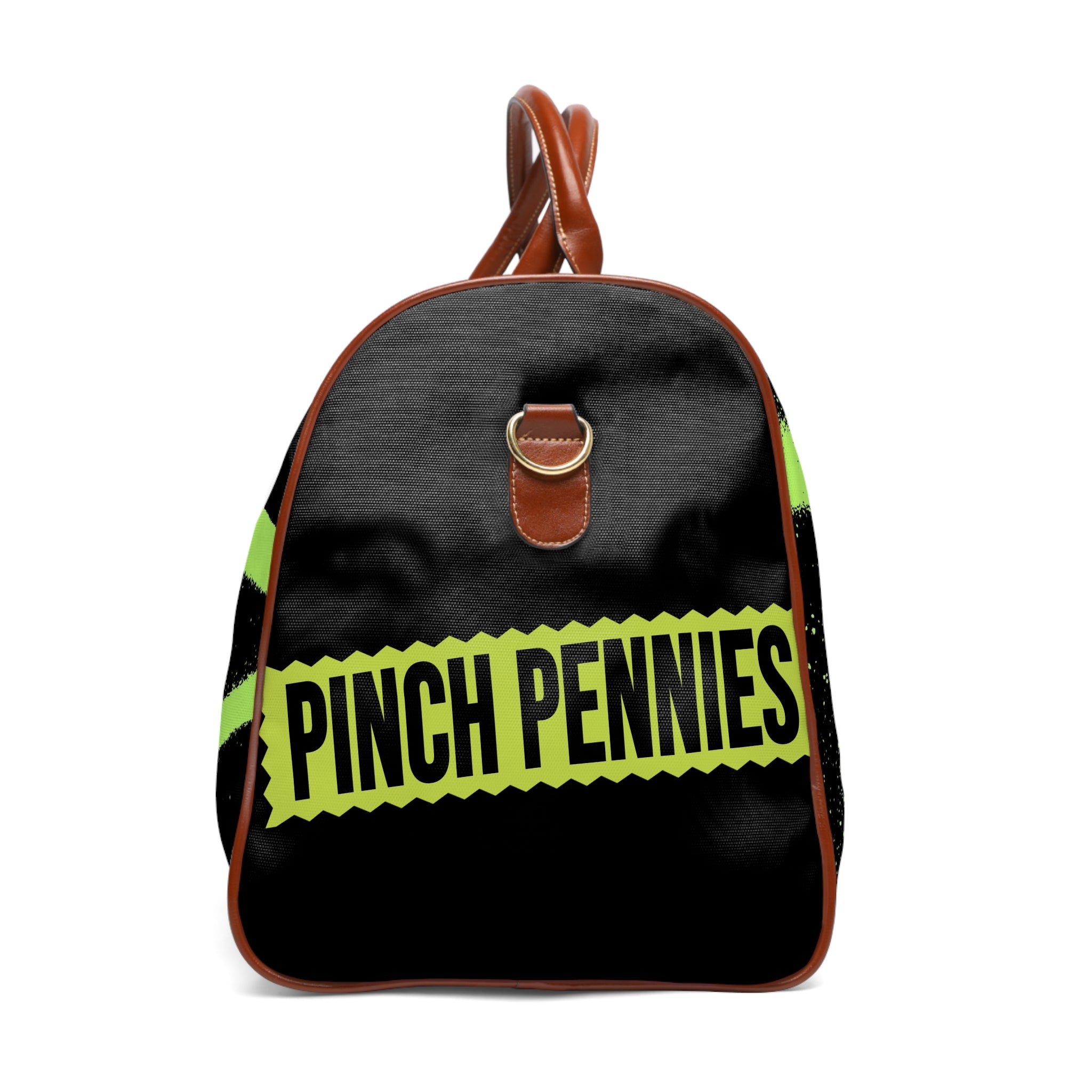 Neon Graffiti Waterproof Travel Bag