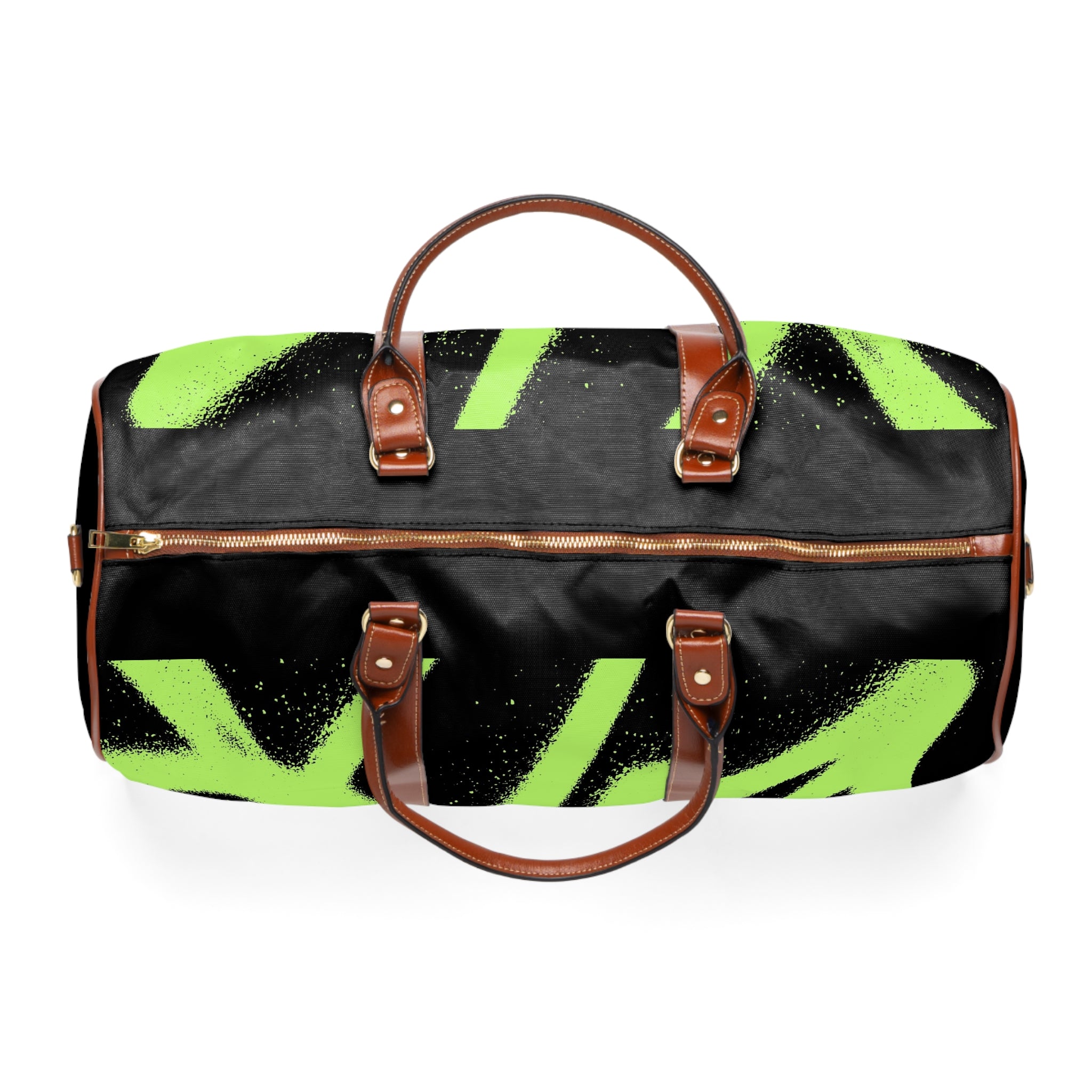 Neon Graffiti Waterproof Travel Bag