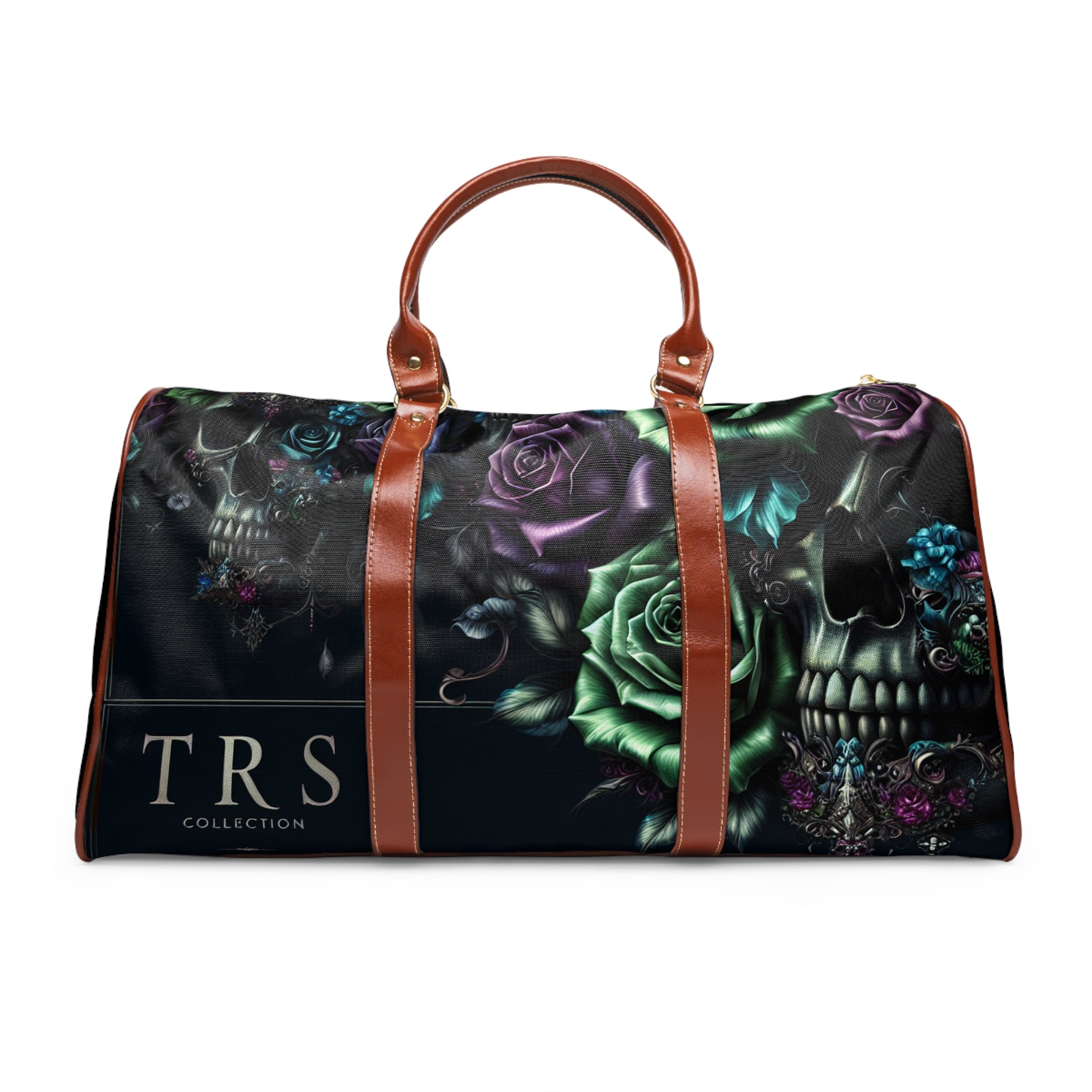 The TRS Skulls & Roses Waterproof Travel Bag