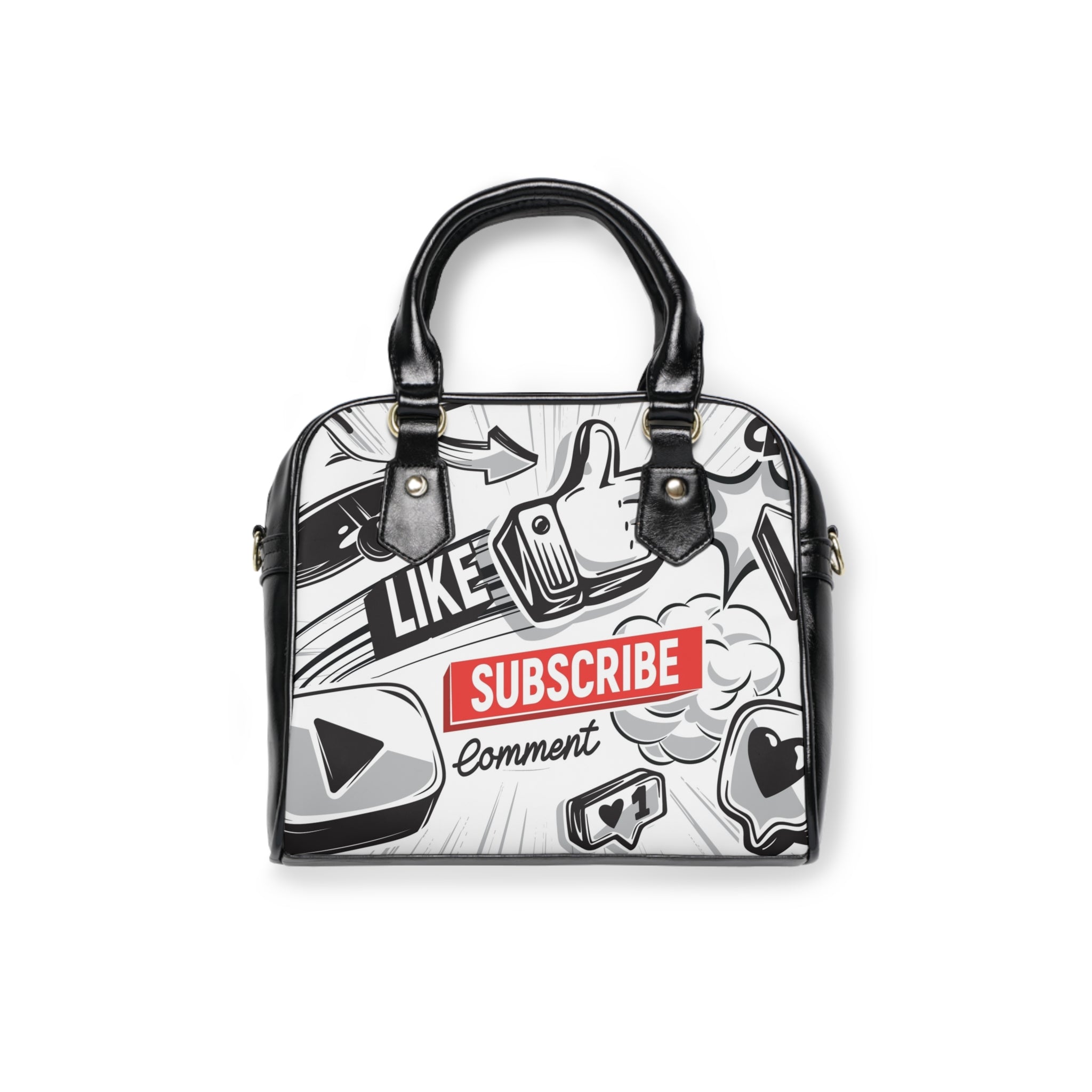 The TRS— 'Subscribe, Like, Comment' Premium Handbag