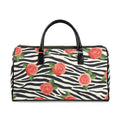 The TRS Zebra & Rose Large Travel Bag