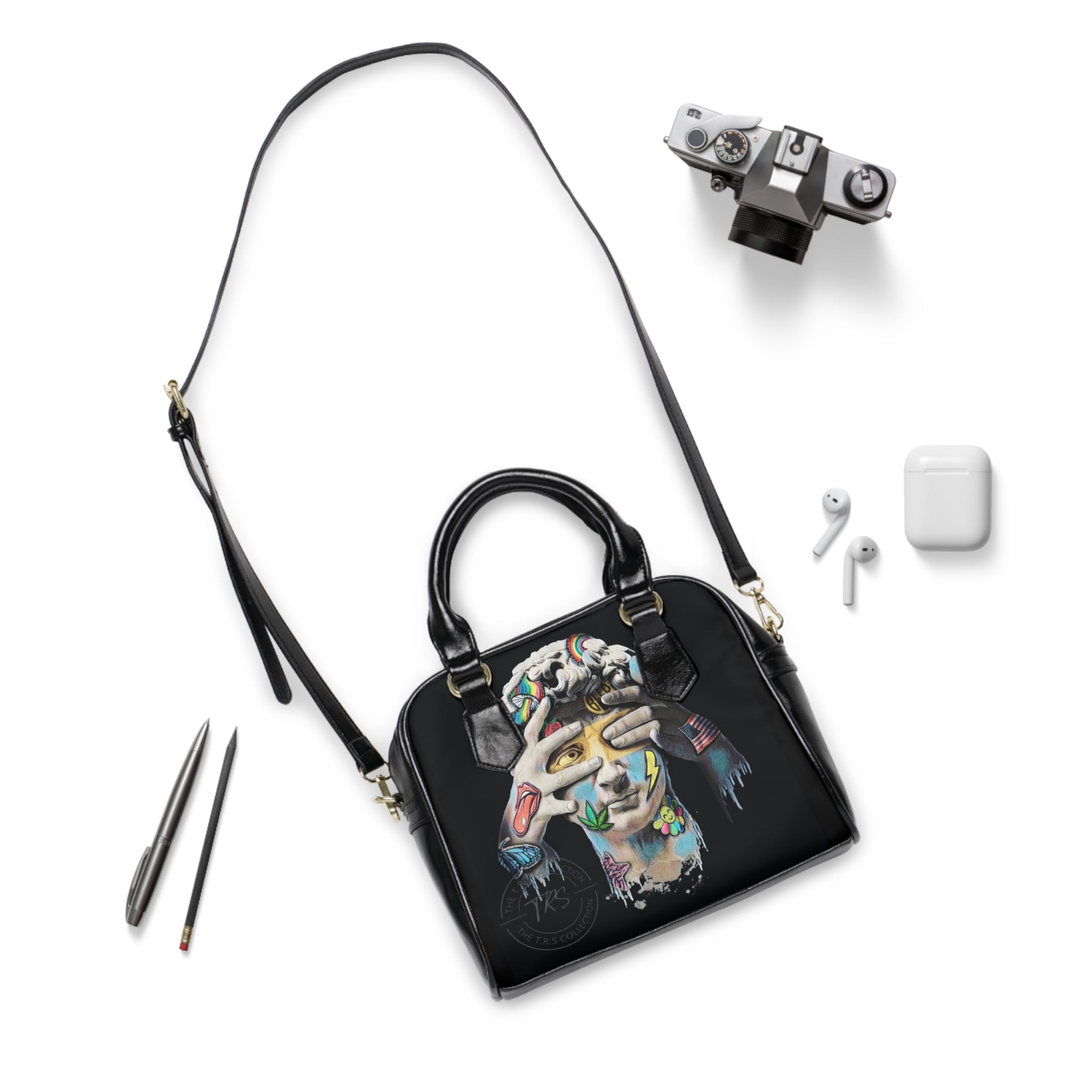 The TRS  — Premium Graffiti Statue Art Print Purse