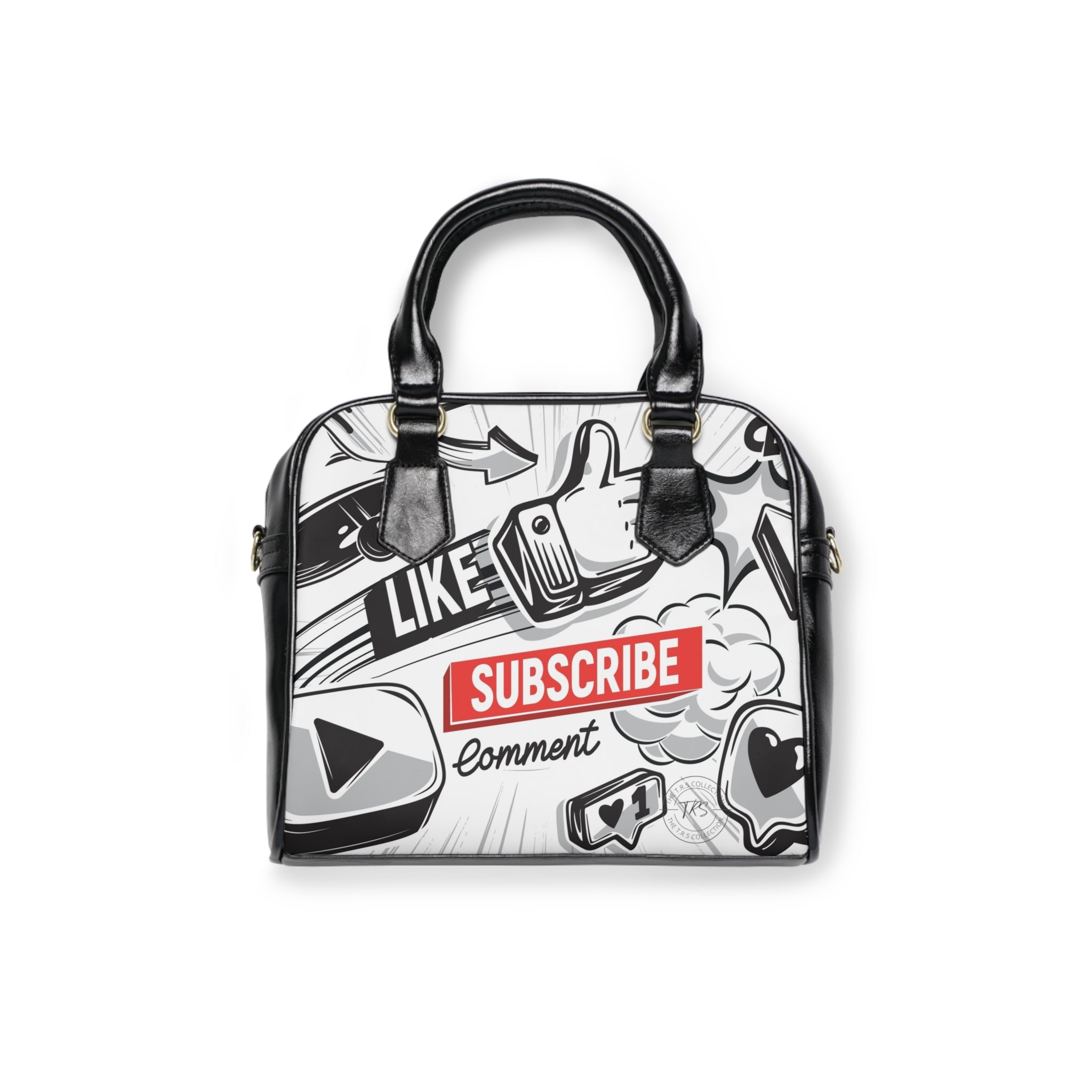 The TRS— 'Subscribe, Like, Comment' Premium Handbag