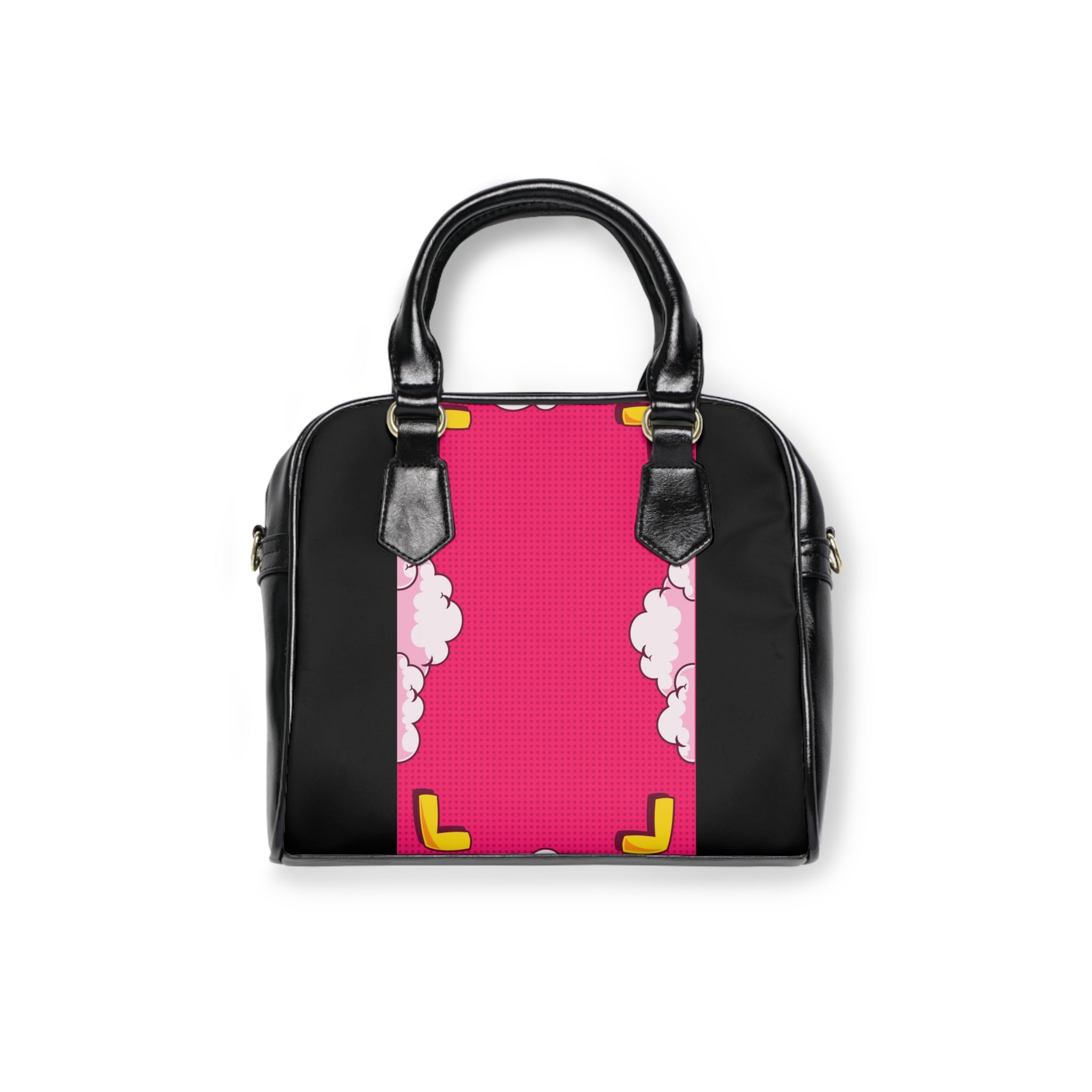 The TRS Vibrant Pink Pop Art Handbag