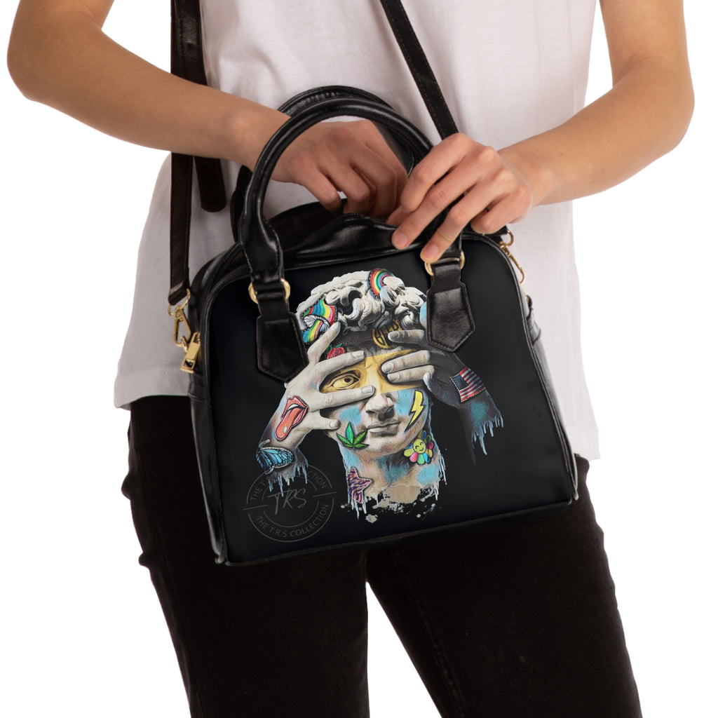 The TRS  — Premium Graffiti Statue Art Print Purse